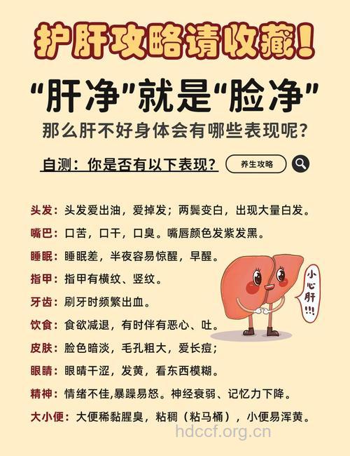 肝脏损伤的临床表现