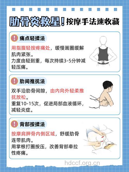 肋部肌肉拉伤 推荐三种方法应对