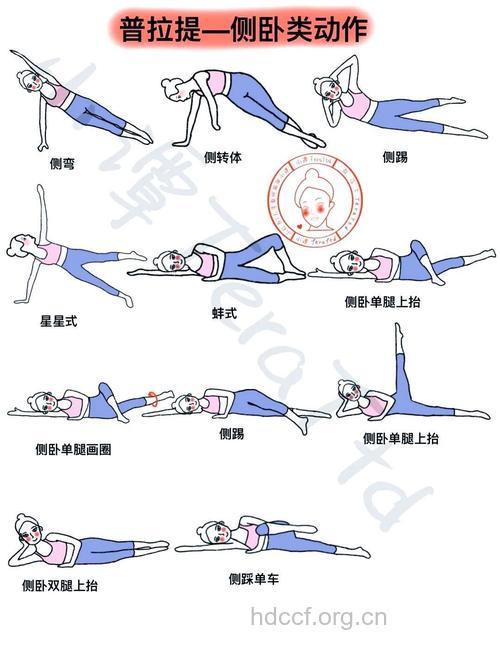 学会五式普拉提轻松收紧小腹