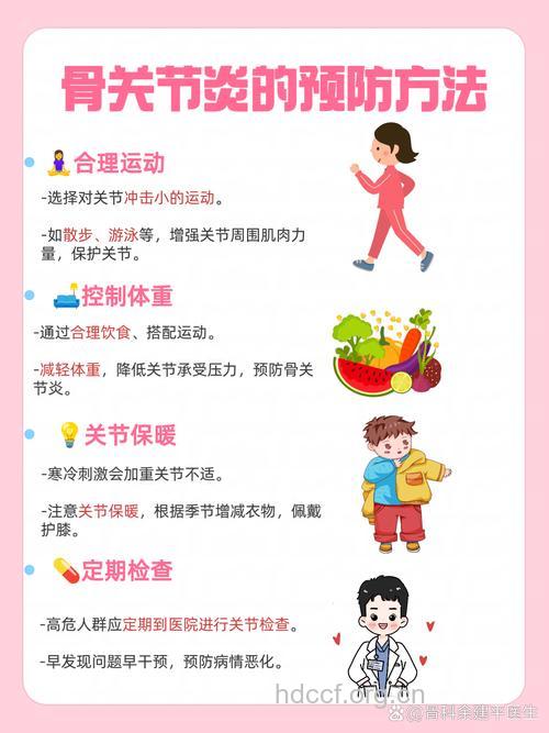 骨关节炎的日常防护