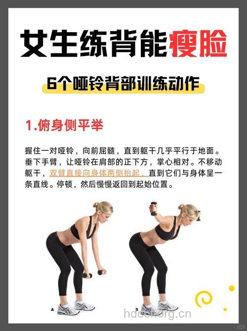 锻炼四招让你拥有迷人背部