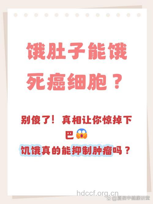 没营养癌细胞也不会饿死