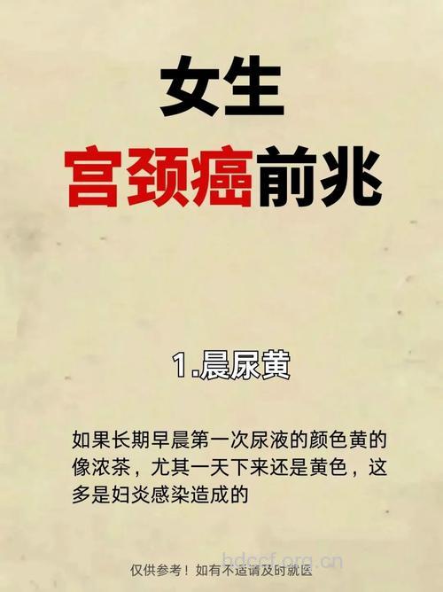 宫颈癌有什么早期症状