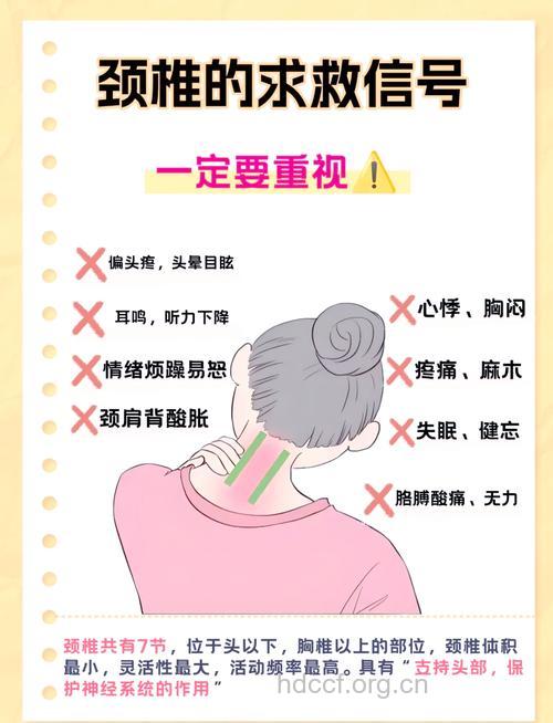 颈椎病防治的四大误区