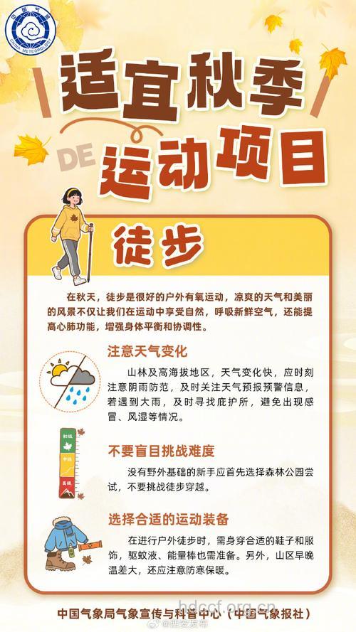 秋季运动 选择这三种更适合