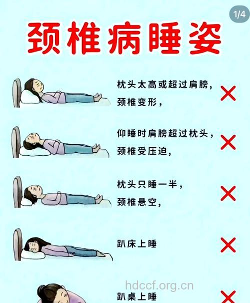 颈椎病怎么选择床方法