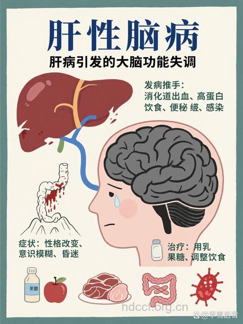 肝性脑病 乙肝小三阳的五大并发症