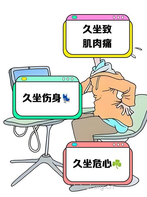 不良坐姿引发颈椎病