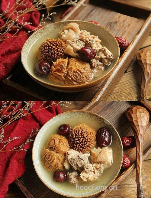 抗癌食谱:鸡肉紫菜猴头菇汤