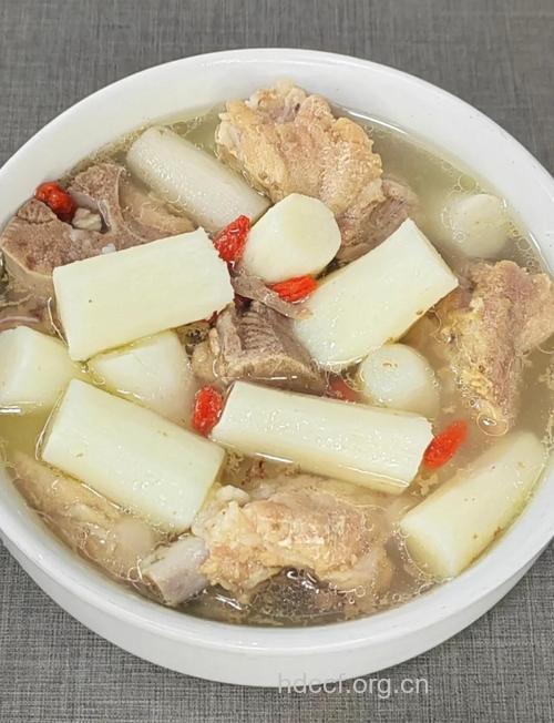 抗癌食谱:猪里脊淮山药汤