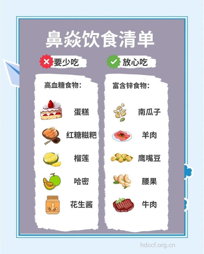鼻出血患者饮食禁忌