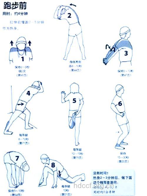 跑步前要做好这些热身运动