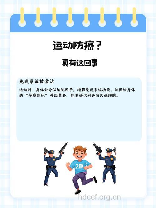 研究表示：长期运动可防止癌症