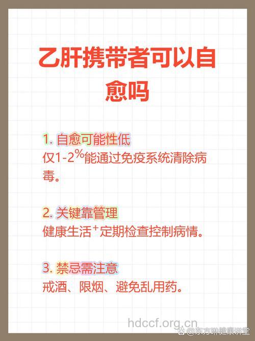 乙肝患者能否自愈？