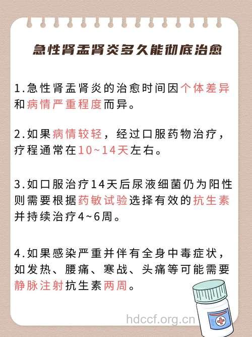 一则肾盂肾炎成功治疗案例