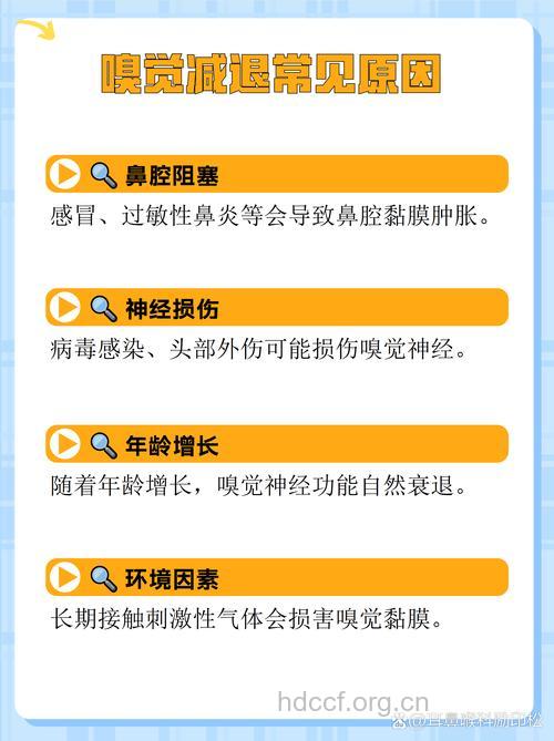 鼻炎患者的嗅觉会减退吗