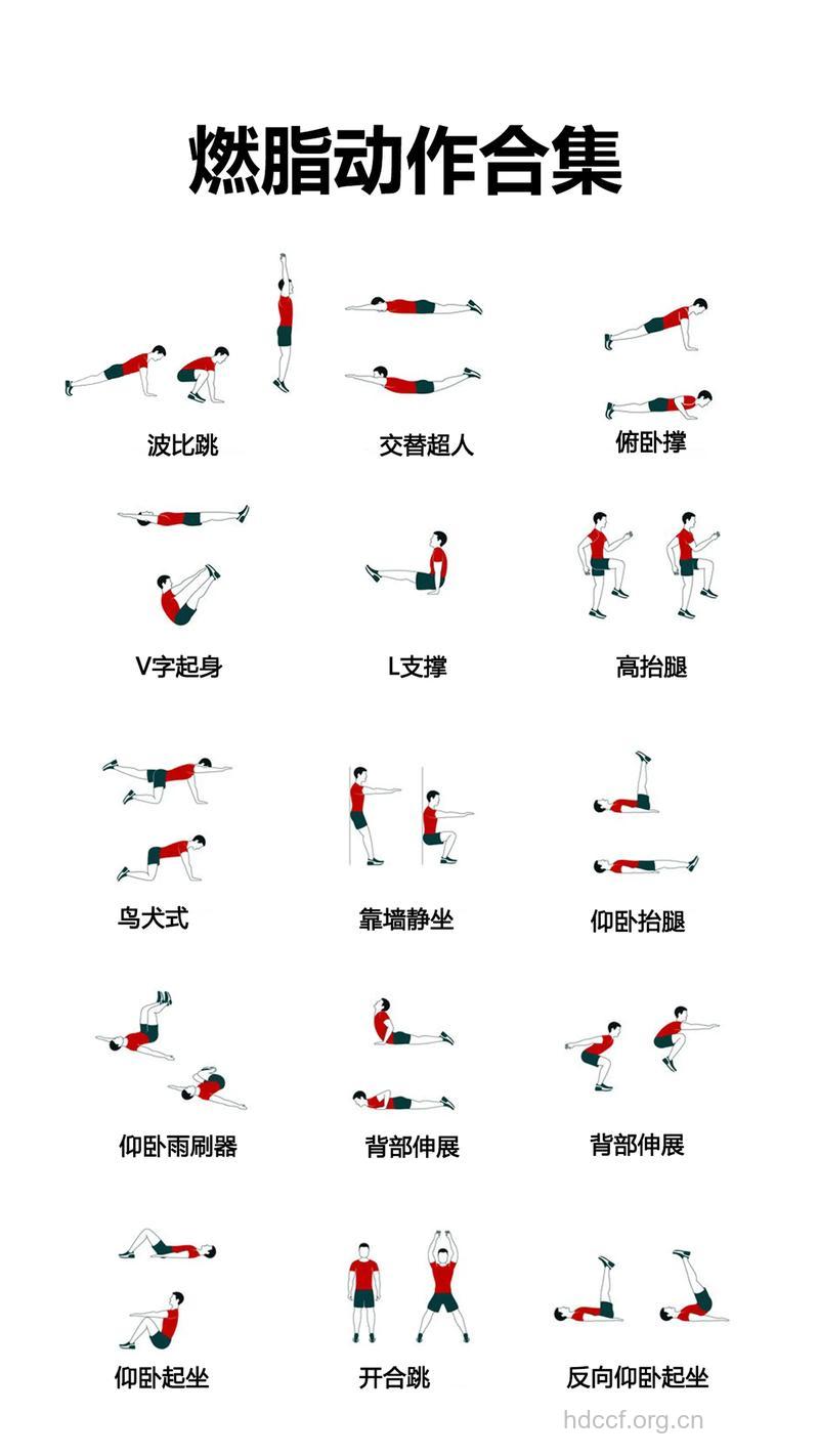 每天都可以燃脂 瑜伽瘦身5动作