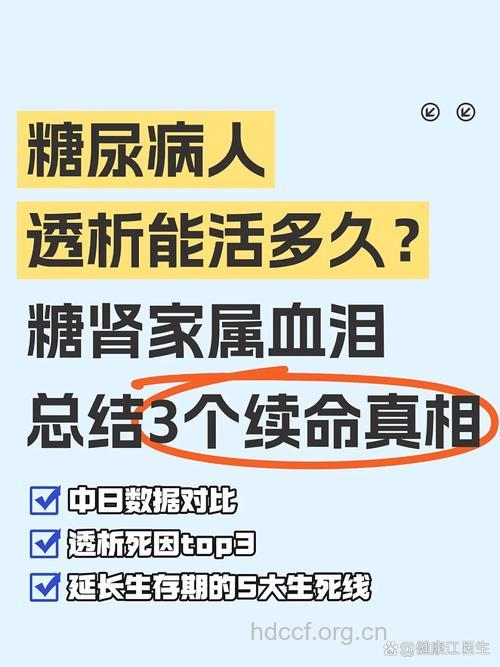 得了糖尿病肾病能活多久