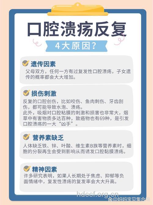 口腔溃疡反复发作小心口腔癌
