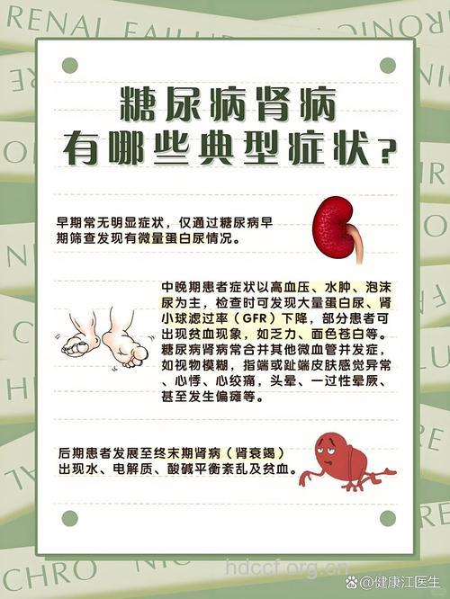 糖尿病肾病的并发症