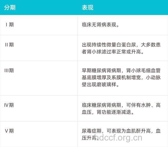 糖尿病肾病的诊断标准