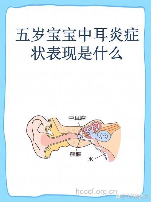 儿童出现这5个症状 就要小心中耳炎
