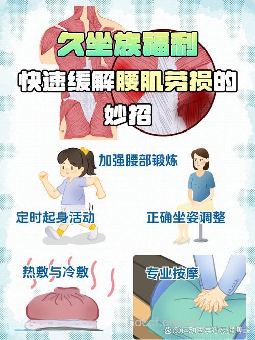 电脑族如何防治腰肌劳损