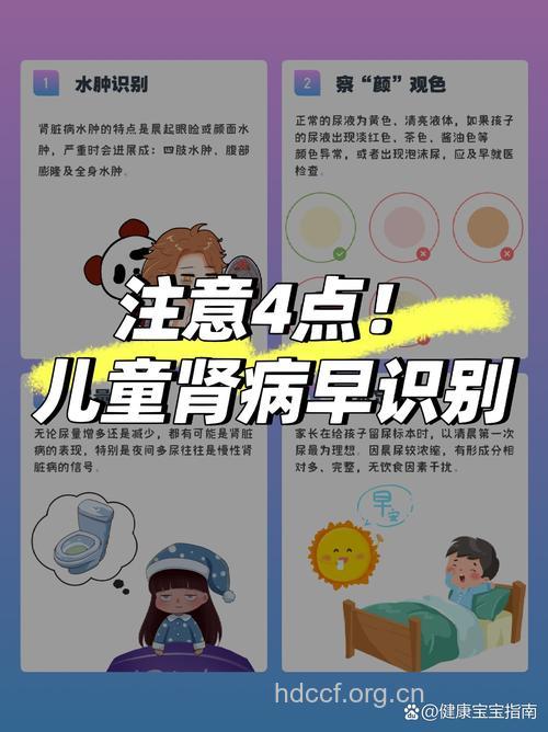 小孩预防肾病 早期症状需留意
