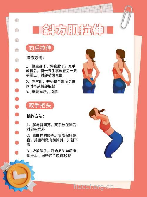 怎么减斜方肌 安利四组强力动作
