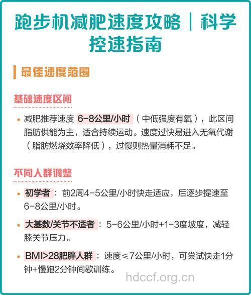 跑步机减肥的8大注意事项