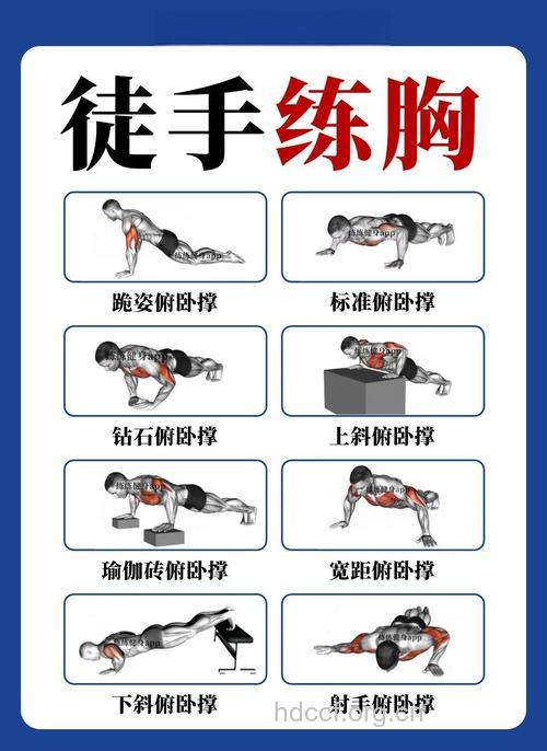 健身教练教你如何在家练胸肌