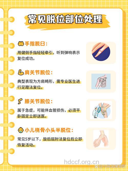 关节脱位的3种急救措施