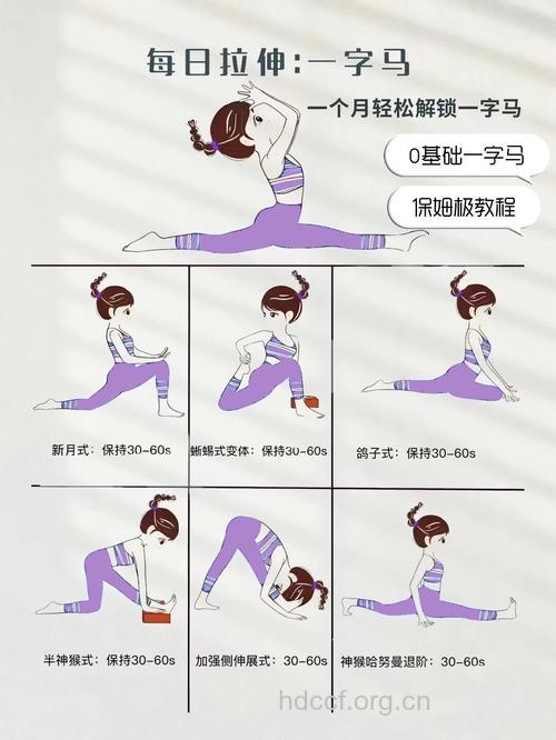 如何练成劈叉 遵循这四步练的快