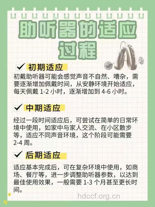 怎么带助听器适应方法