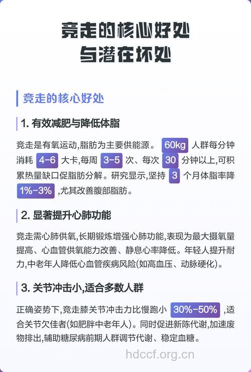 竞走的好处有哪些?竞走可以减肥