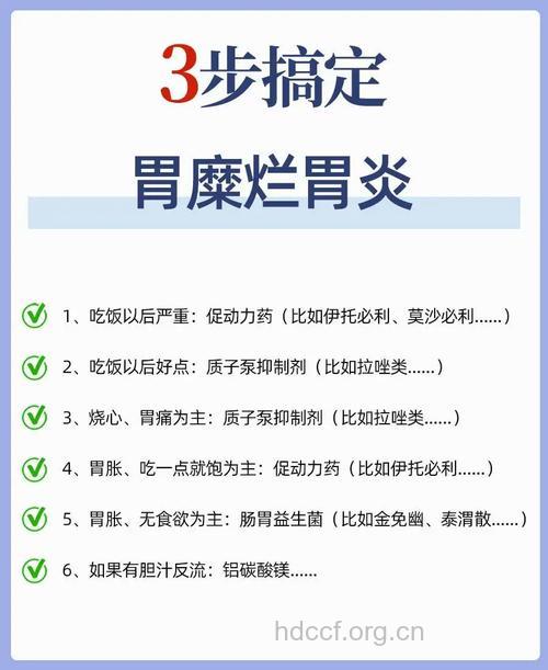 如何治疗糜烂性胃炎