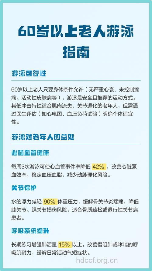 老年人游泳有哪些注意事项