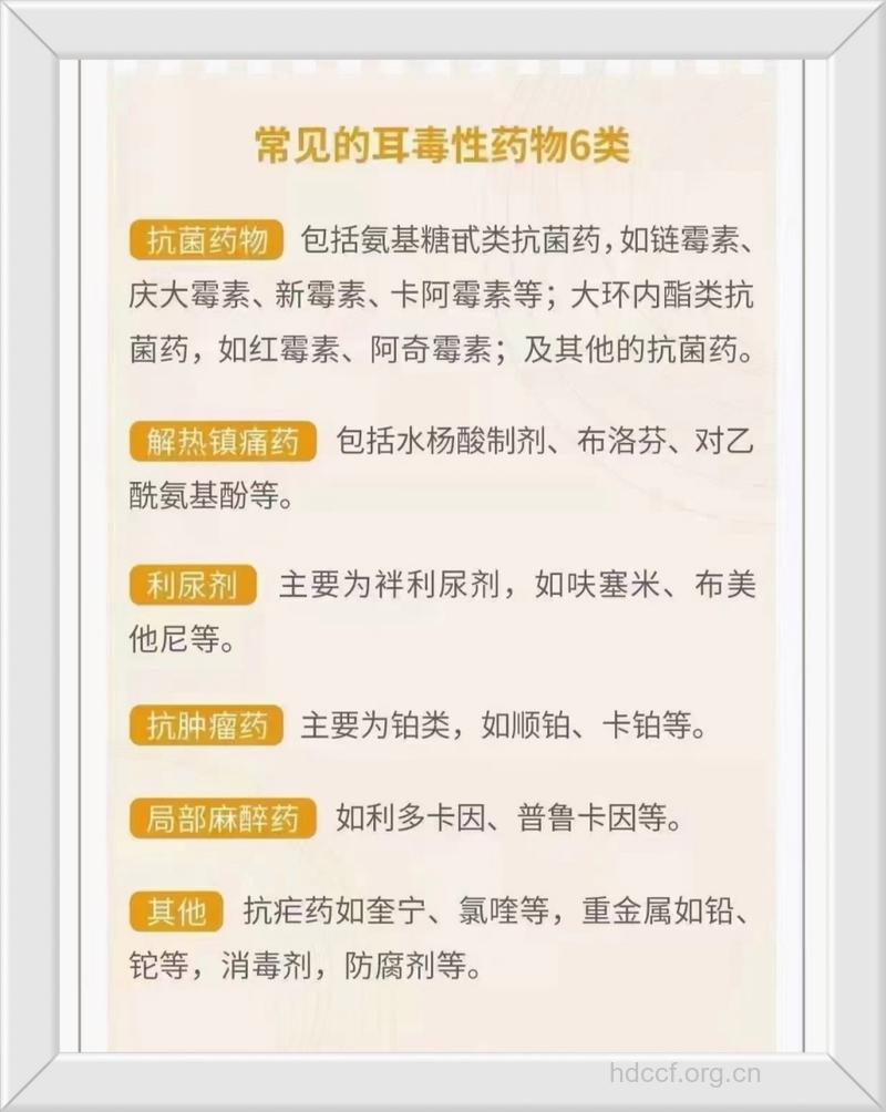 哪些药物会伤害你的听力