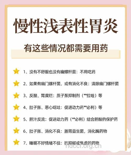 让浅表性胃炎不药而愈