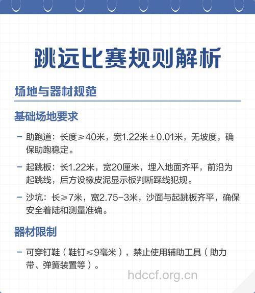 跳远运动有哪些比赛规则?