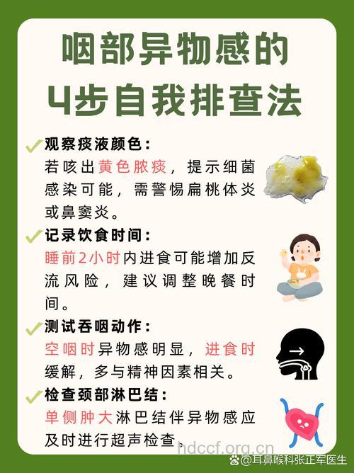 咽部有异物感是怎么回事 常见4类疾病