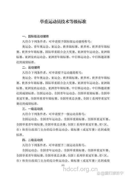 举重比赛及规则