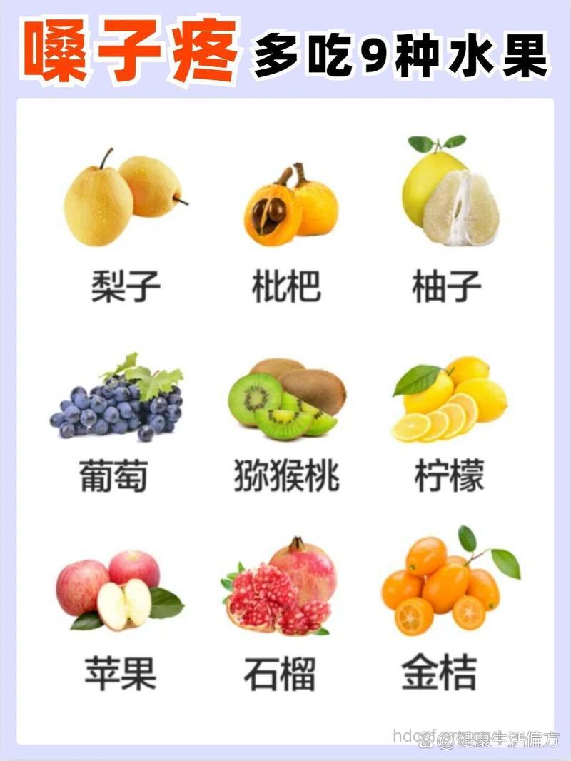 喉咙痛吃什么好得快 推荐5种水果
