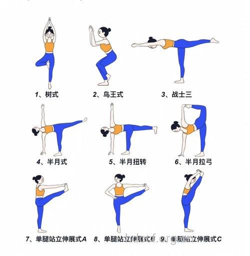 教你练身体平衡操