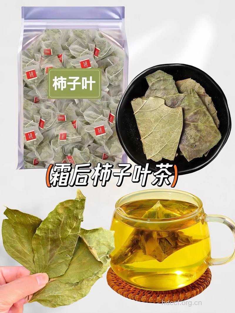 柿叶泡茶可以治疗咽炎
