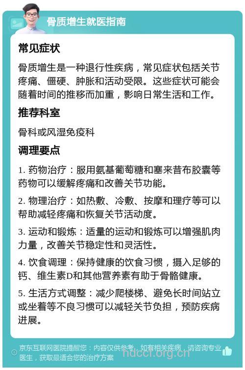 关于骨质增生的几大问题？