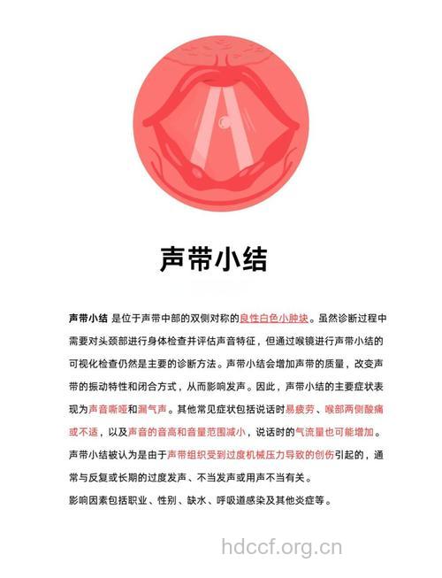 小心K歌K来声带小结