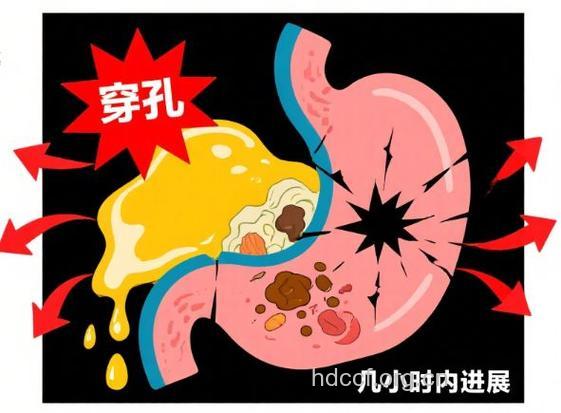 胃穿孔可能“近在眼前”