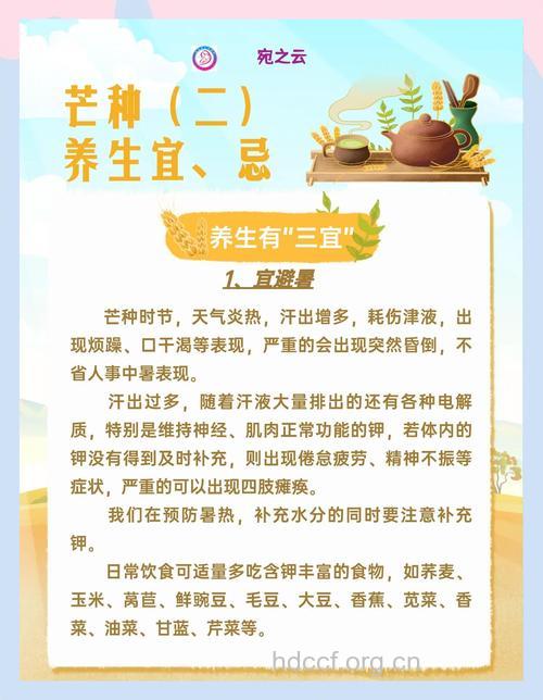 芒种节气到了如何养生 这些养生法快试试