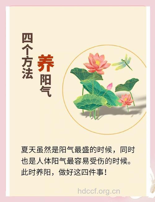 春夏如何养阳 日常养阳气的方法